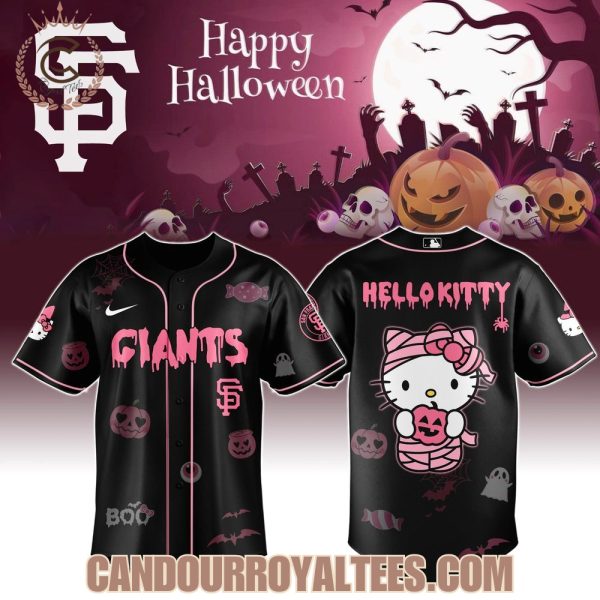 San Francisco Giants x Hello Kitty Cosplay Halloween Jersey