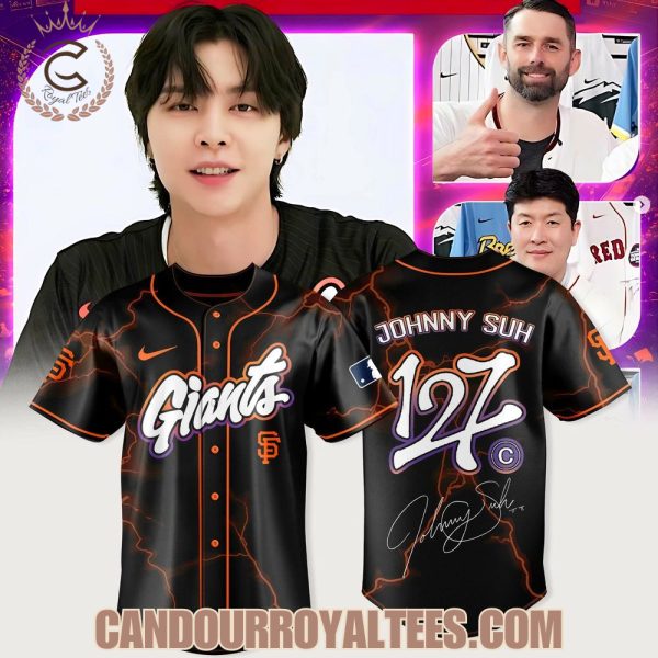 San Francisco Giants x K Pop Johnny Suh Edition Jersey