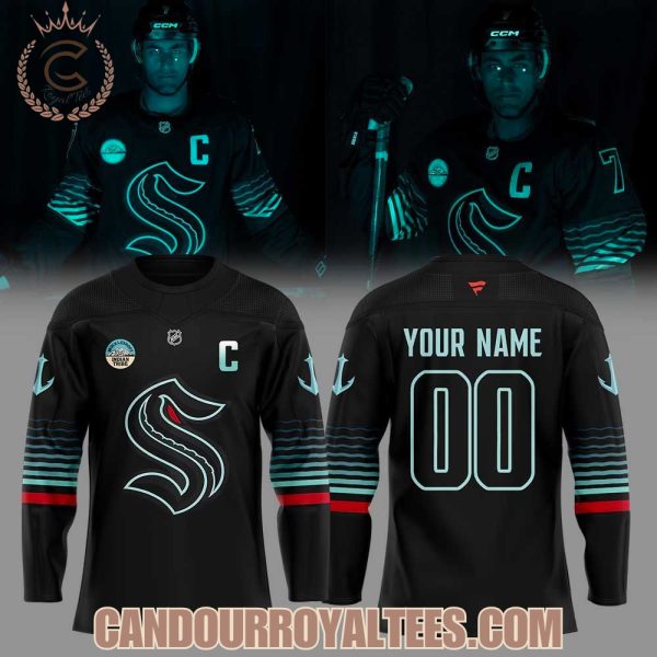 Seattle Kraken Third Jersey Awakes 25-26 Jersey