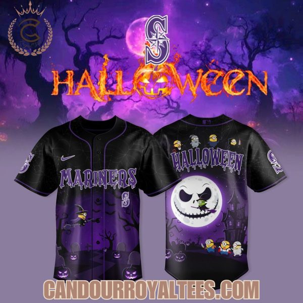 Seattle Mariner x Minions Halloween Night Jersey