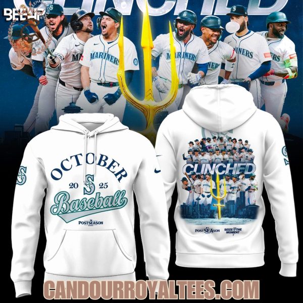 Seattle Mariners October 2025 Postseason Tshirt, Hoodie