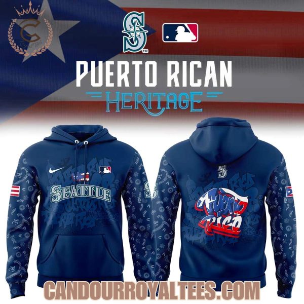 Seattle Mariners Puerto Rican Heritage Hoodie