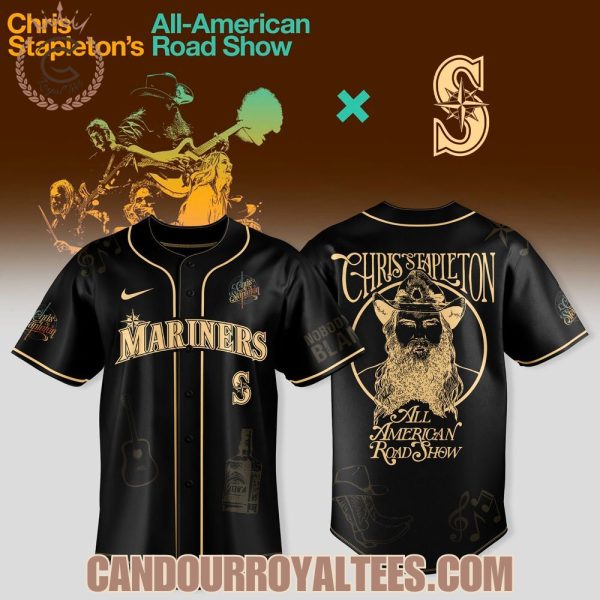 Seattle Mariners x Chris Stapleton All-American Road Show Jersey