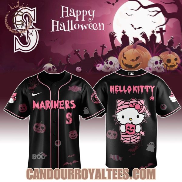 Seattle Mariners x Hello Kitty Cosplay Halloween Jersey