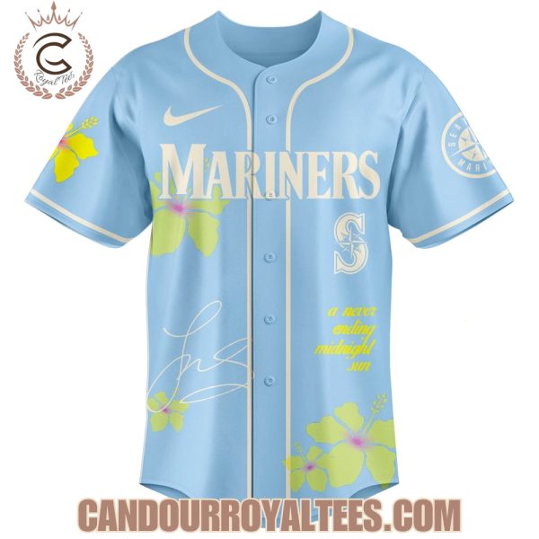 Seattle Mariners x Zara Larsson Midnight Sun Tour 2025 Jersey