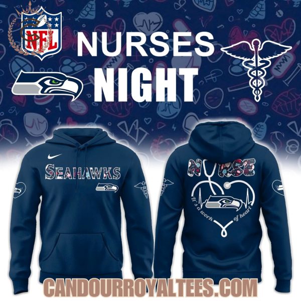Seattle Seahawks Nurses Night Hoodie