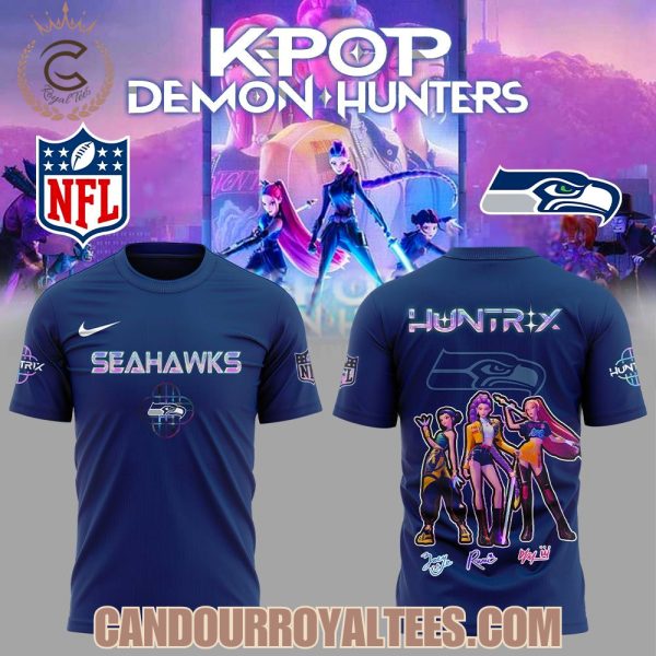 Seattle Seahawks x K-pop Demon Hunters Hoodie