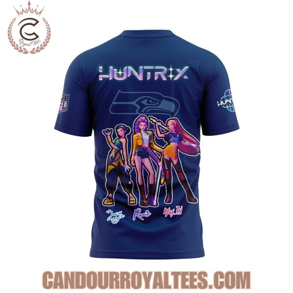 Seattle Seahawks x K-pop Demon Hunters Hoodie