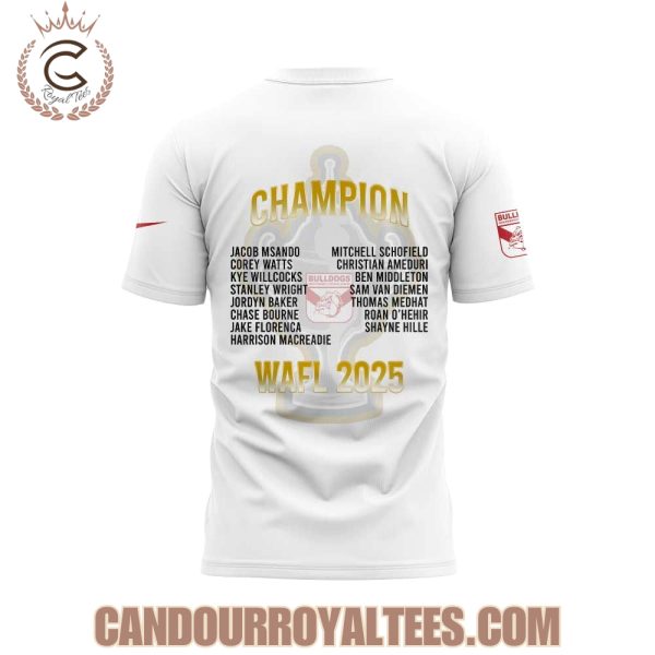 South Fremantle FC WAFL 2025 Champion Tshirt, Hooodie
