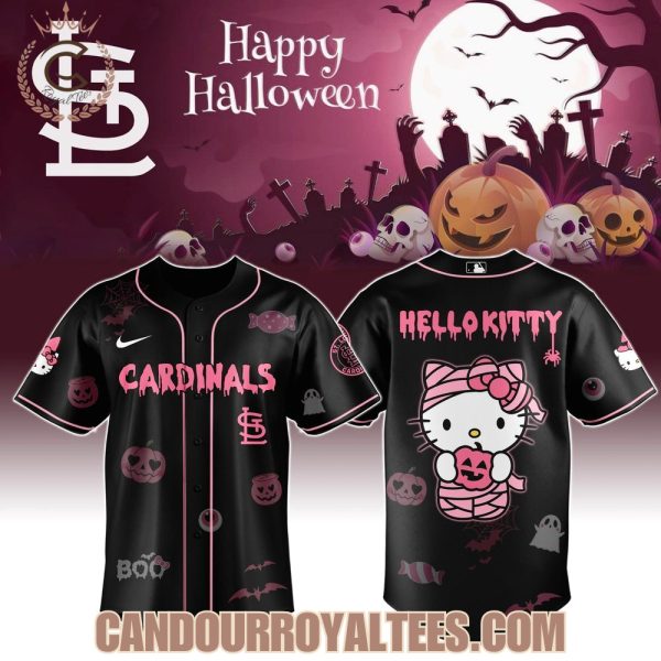 St. Louis Cardinals x Hello Kitty Cosplay Halloween Jersey