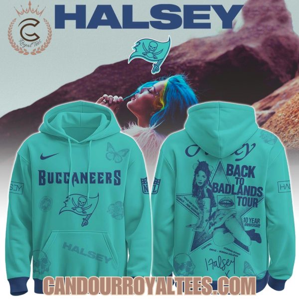 Tampa Bay Buccaneers x Halsey Back to Badlands Tour Hoodie