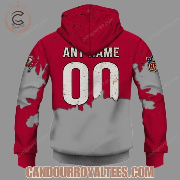 Tampa Bay Buccaneers Zombie Halloween Design Hoodie