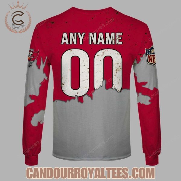 Tampa Bay Buccaneers Zombie Halloween Design Hoodie