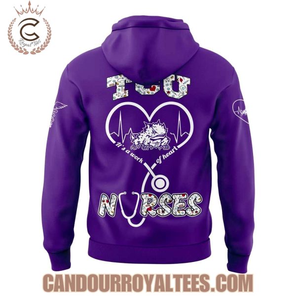 TCU Horned Frogs x Nurses Appreciation 2025 Hoodie