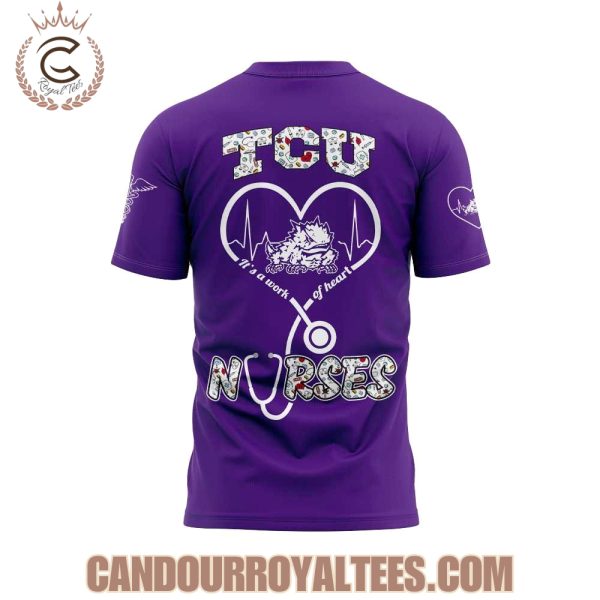 TCU Horned Frogs x Nurses Appreciation 2025 Hoodie