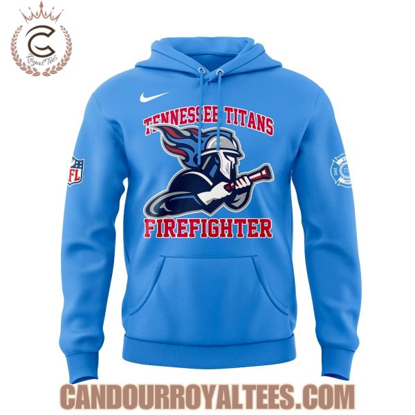 Tennessee Titans Firefighter Appreciation 2025 Hoodie