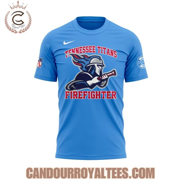 Tennessee Titans Firefighter Appreciation 2025 Hoodie