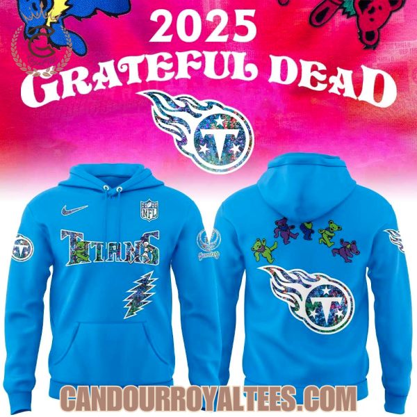 Tennessee Titans Grateful Dead Night 2025 Hoodie