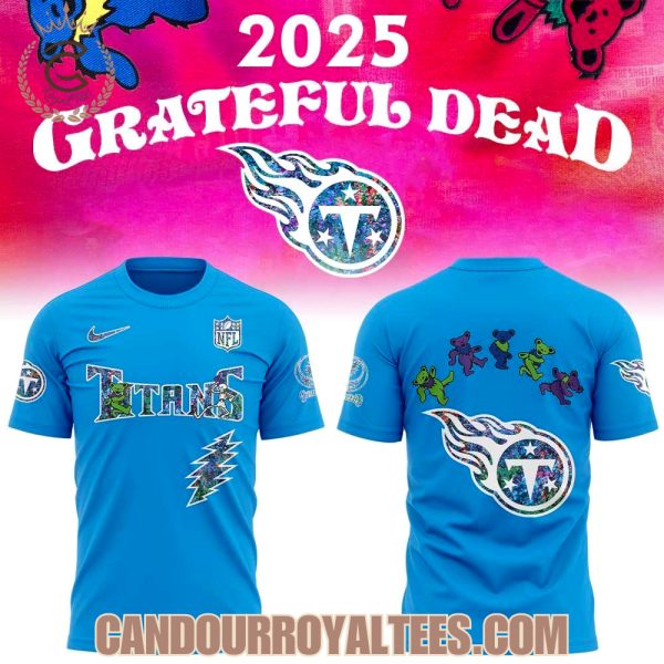 Tennessee Titans Grateful Dead Night 2025 Hoodie