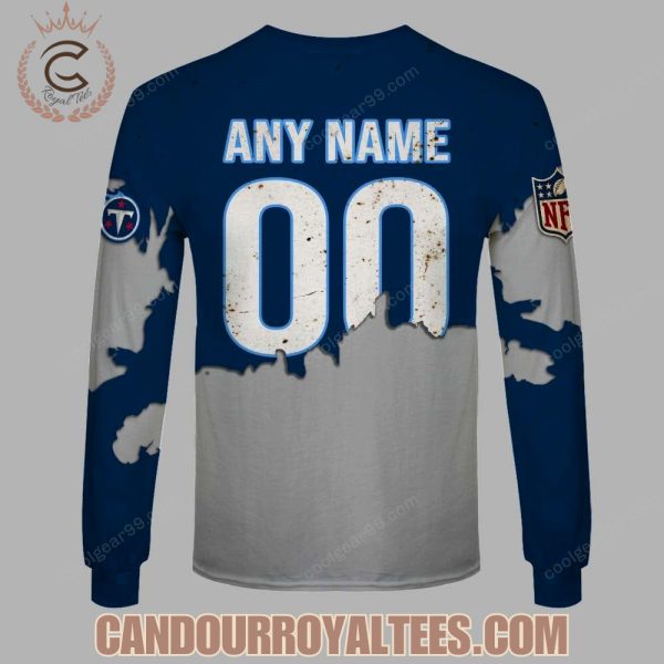 Tennessee Titans Zombie Halloween Design Hoodie