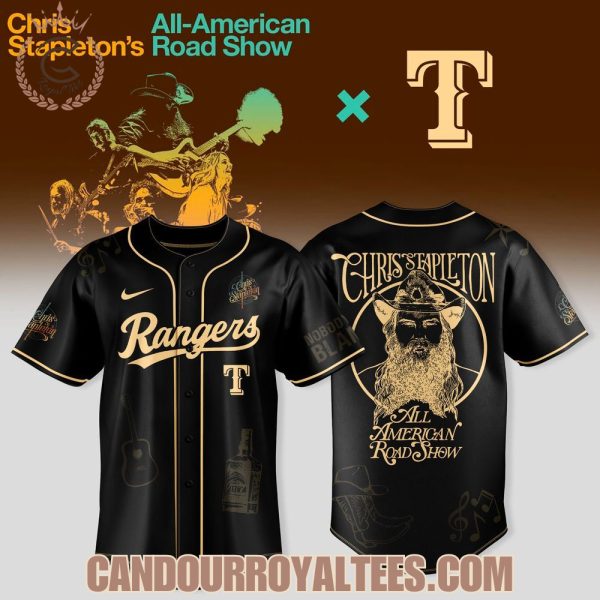 Texas Rangers x Chris Stapleton All-American Road Show Jersey