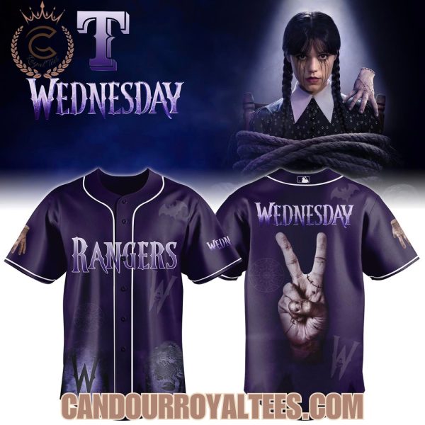 Texas Rangers x Wednesday Season 2 Jersey