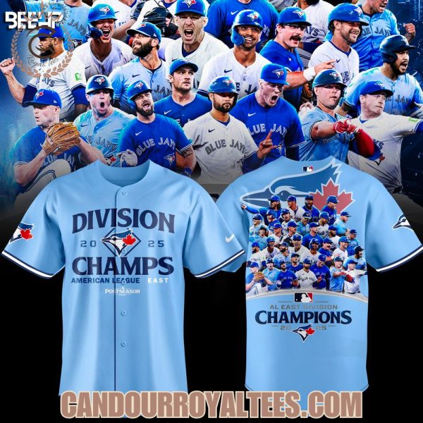 Toronto Blue Jays 2025 AL East Division Champions Jersey