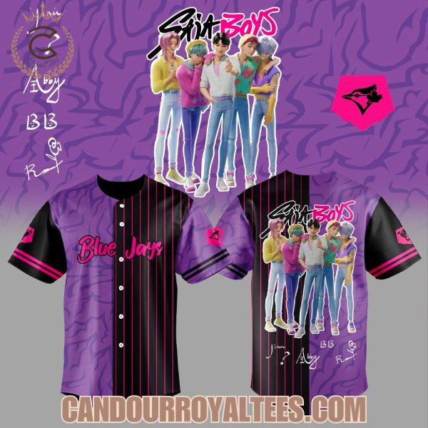 Toronto Blue Jays KPop Demon Hunters Saja Boys Jersey