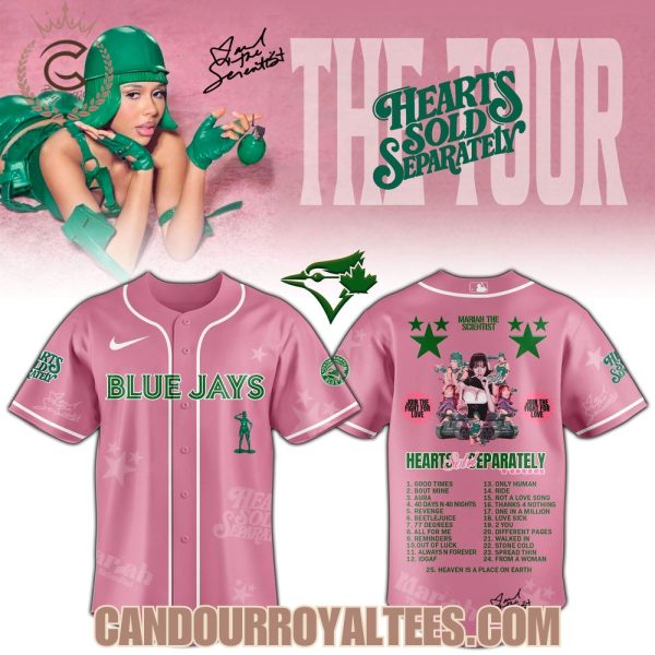 Toronto Blue Jays x Mariah the Scientist Hearts Sold Separately Tour Jersey