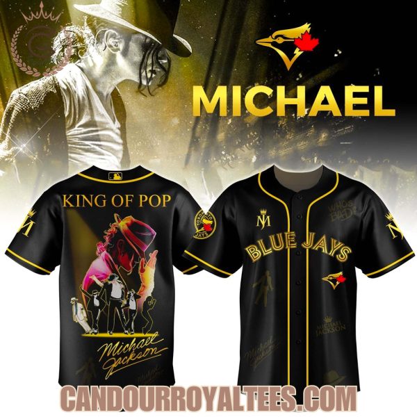 Toronto Blue Jays x Michael Jackson King Of Pop Jersey 2025