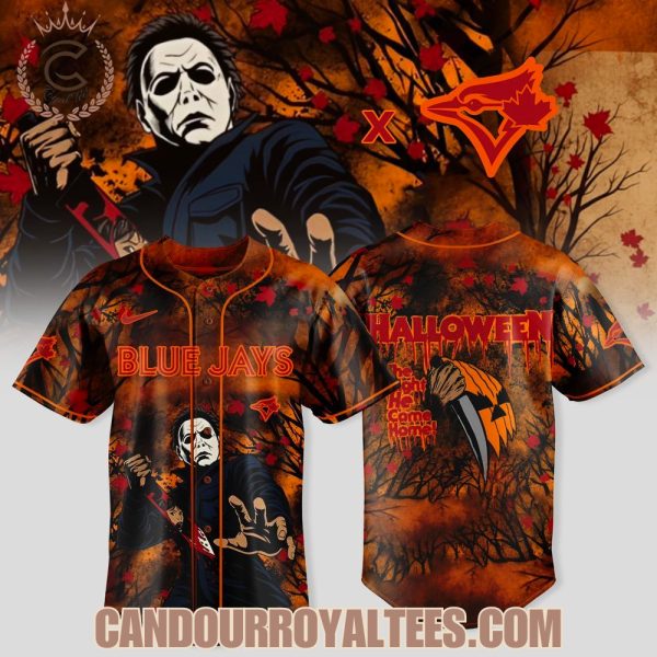 Toronto Blue Jays x Michael Myers 2025 Halloween Jersey