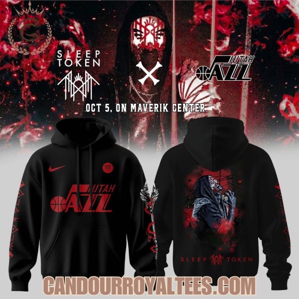 Utah Jazz X Sleep Token: Even In Arcadia Tour Merch Hoodie