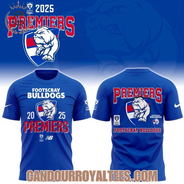 VFL Footscray Bulldogs Premiers T-Shirt Editions 2025