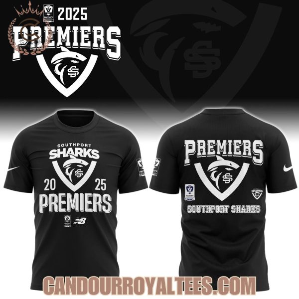 VFL Southport Sharks Premiers T-Shirt Editions 2025