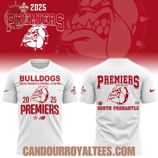 WAFL South Fremantle Bulldogs Premiers T-Shirt Editions 2025