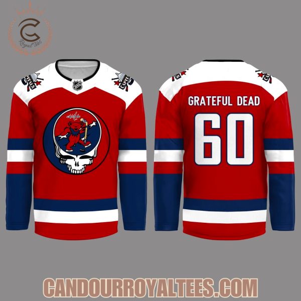 Washington Capitals Grateful Dead Night Jersey