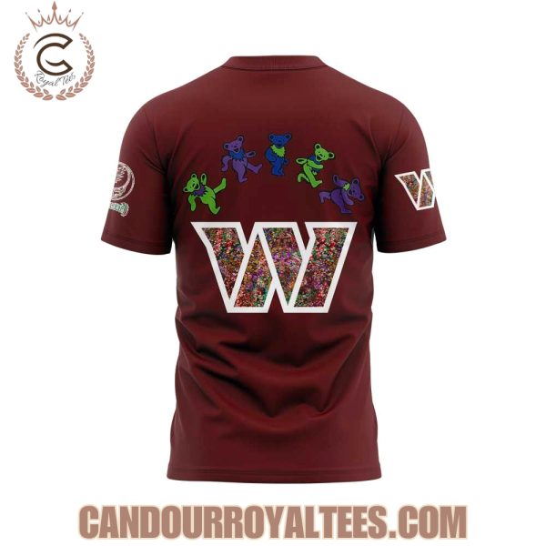 Washington Commanders Grateful Dead Night 2025 Hoodie
