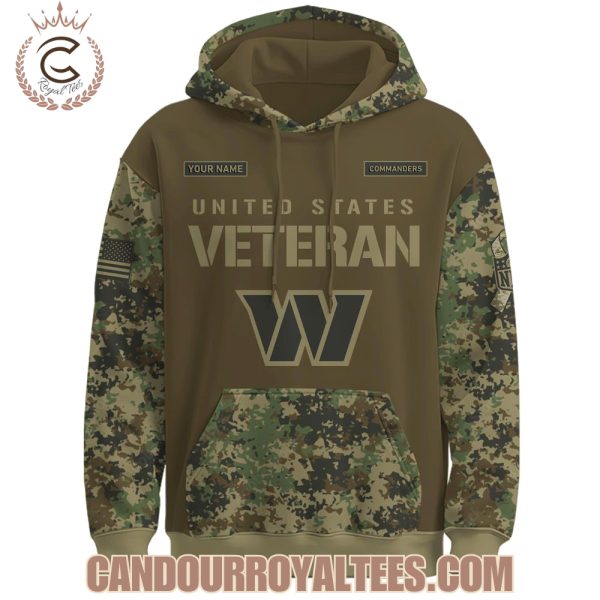 Washington Commanders Happy Veterans Day Night Game Hoodie