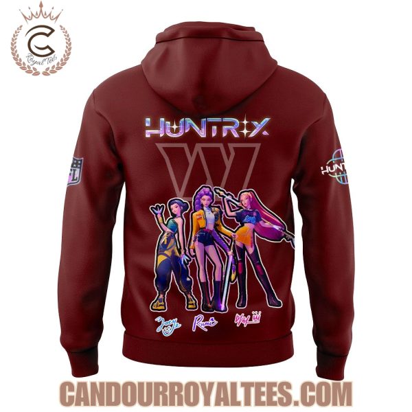 Washington Commanders x K-pop Demon Hunters Hoodie