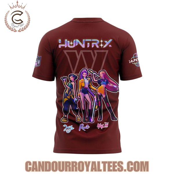 Washington Commanders x K-pop Demon Hunters Hoodie