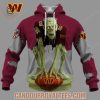 New Orleans Saints Zombie Halloween Design Hoodie