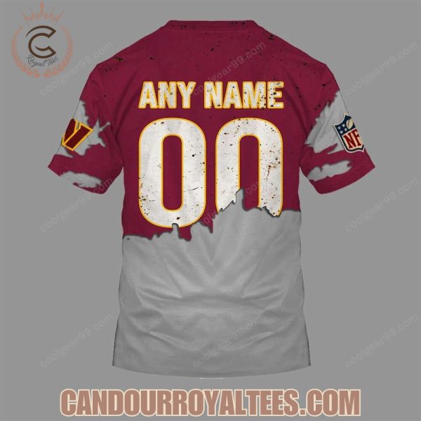 Washington Commanders Zombie Halloween Design Hoodie