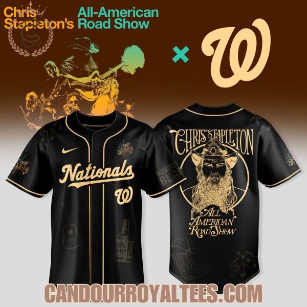 Washington Nationals x Chris Stapleton All-American Road Show Jersey