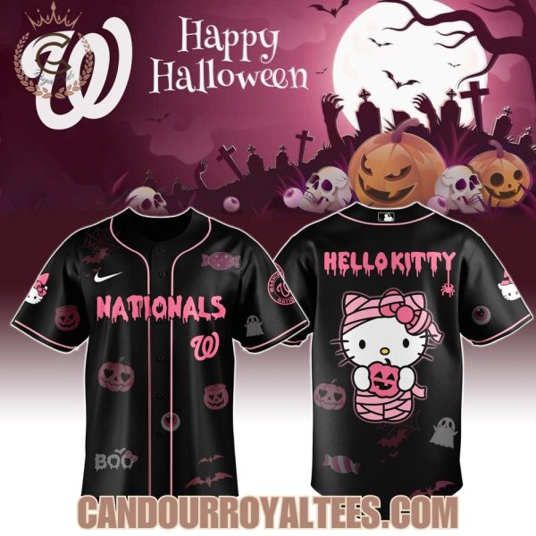 Washington Nationals x Hello Kitty Cosplay Halloween Jersey