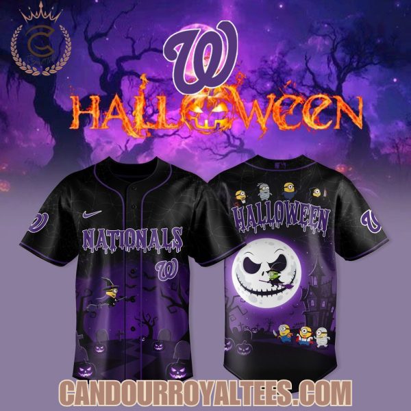 Washington Nationals x Minions Halloween Night Jersey