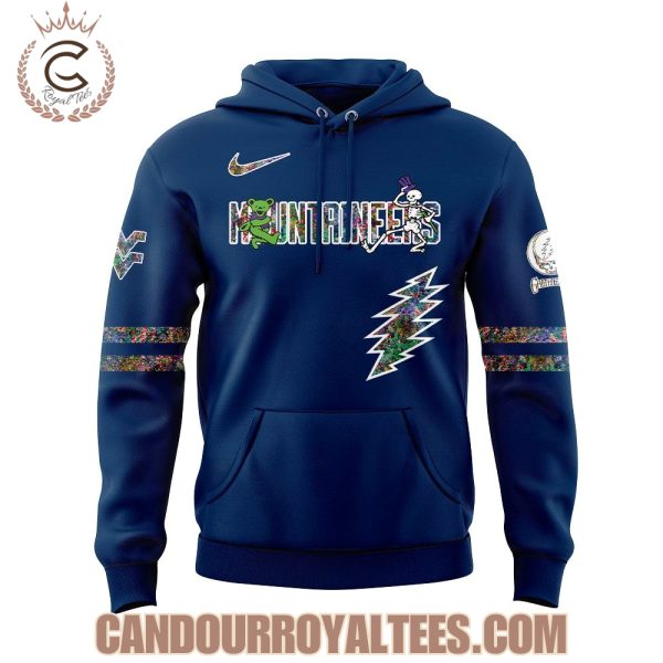 West Virginia Mountaineers Grateful Dead Night 2025 Hoodie