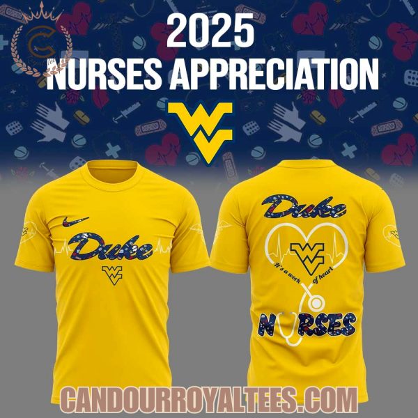 West Virginia x Nurses Appreciation 2025 Hoodie