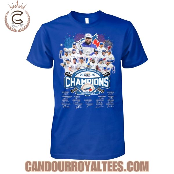 2025 ALCS Champions Toronto Blue Jays T-Shirt 2025 ALCS Champions Toronto Blue Jays T-Shirt
