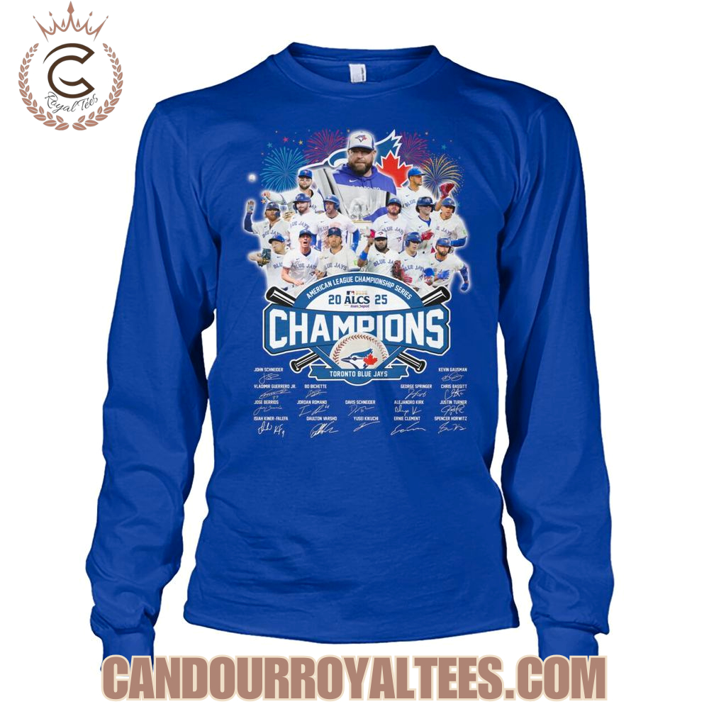 2025 ALCS Champions Toronto Blue Jays T-Shirt 2025 ALCS Champions Toronto Blue Jays T-Shirt
