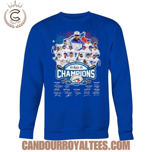 2025 ALCS Champions Toronto Blue Jays T-Shirt